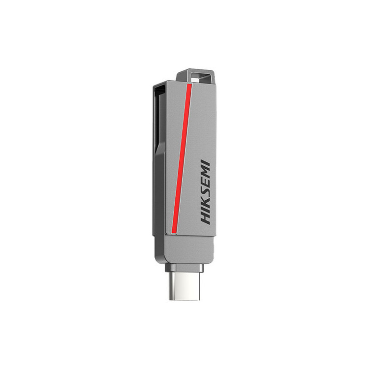 فلش مموری هایک سمی مدل DUAL SLIM E307C ظرفیت 128 گیگابایت با رابط USB 3.2